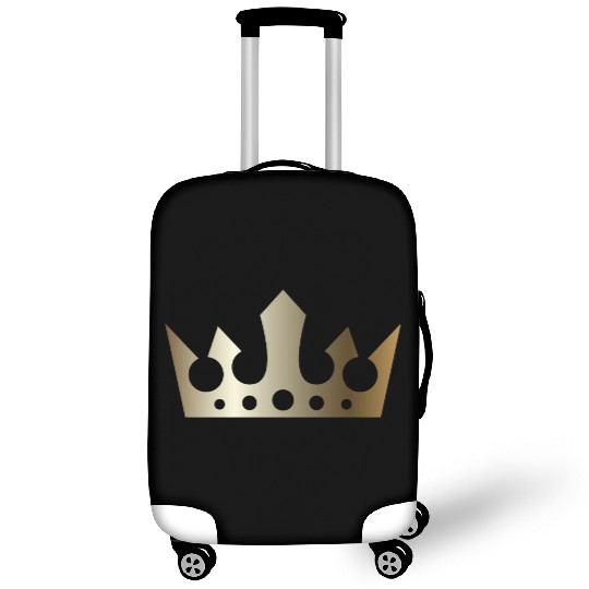 VIP golden crown king gold vector image monarch Luggage Covers