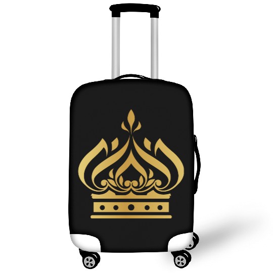 Golden crown king vip gold vector image logo Luggage Covers