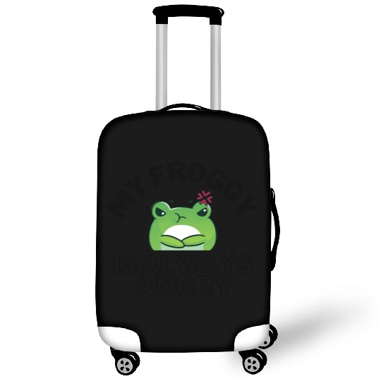 Froggy Frog Is Always Angry Luggage Covers