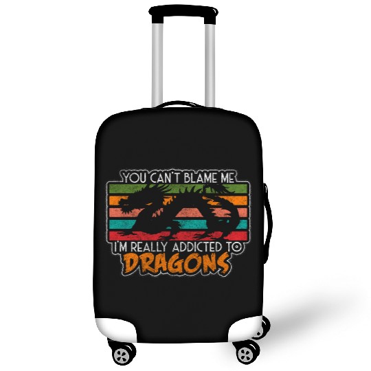 Dragon Imagination Monster Ice Dragon Luggage Covers