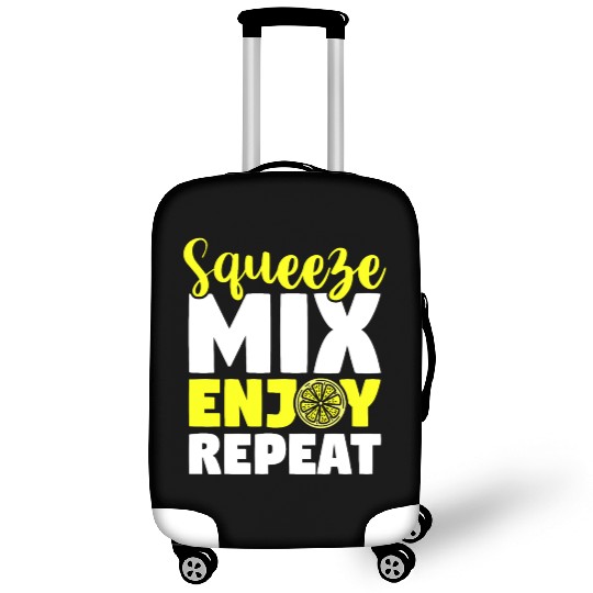 Squeeze Mix Enjoy Repeat Lemon Juice Boss Luggage Covers