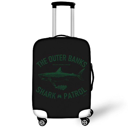 OBX Shark Patrol OBX Vintage Dark Green Luggage Covers