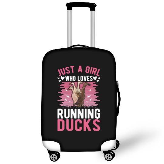 Just A Girl Who Loves Running Ducks Luggage Covers