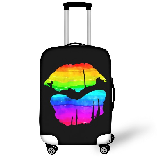 Gay Pride Lips Luggage Covers