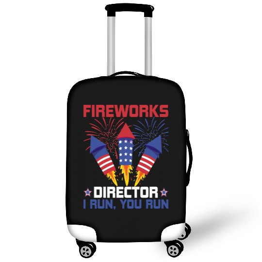 Fireworks Director Luggage Covers