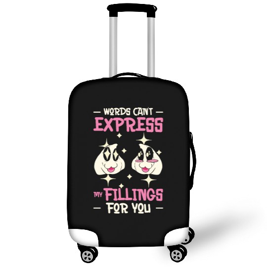 Dim Sums Filling Asian Food Chinese Food Fan Luggage Covers