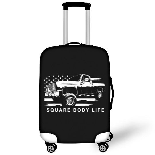 Squarebody American Flag Square Body Truck Luggage Covers
