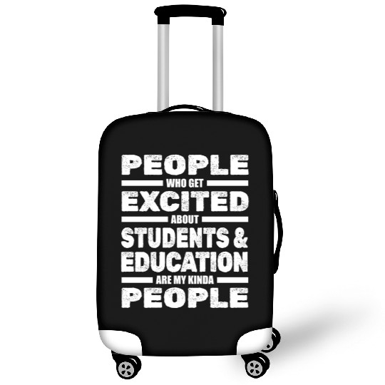 High School Teacher Professor Luggage Covers