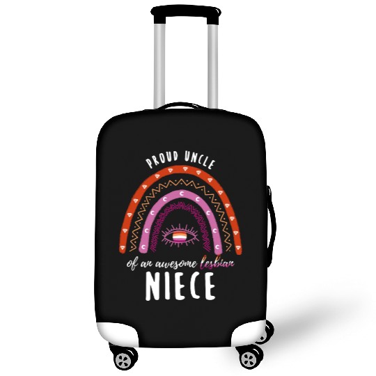 Rainbow Uncle Lesbian Niece Luggage Covers