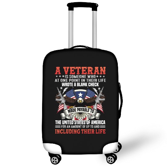 Veterans day celebration. Thank you veterans Luggage Covers