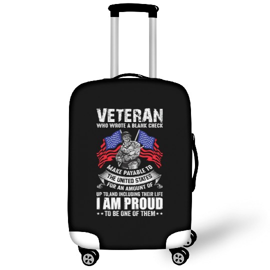 Veterans day celebration. Thank you veterans Luggage Covers
