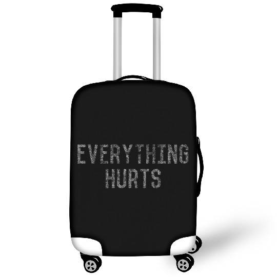 Workout Everything Hurts Vintage Gym Luggage Covers