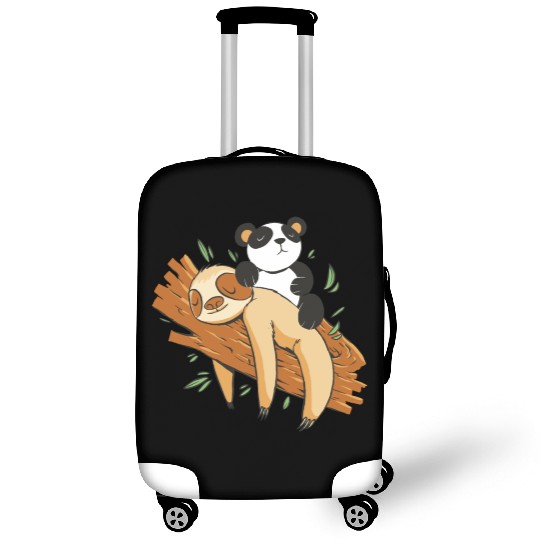 Sloth and Panda Luggage Covers