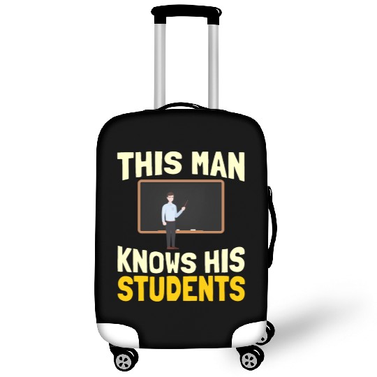 High School Teacher Professor Luggage Covers