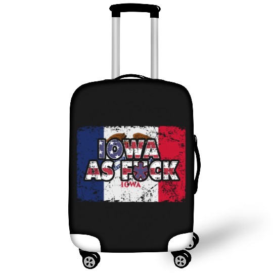 America US Flag State Flag Iowa Luggage Covers