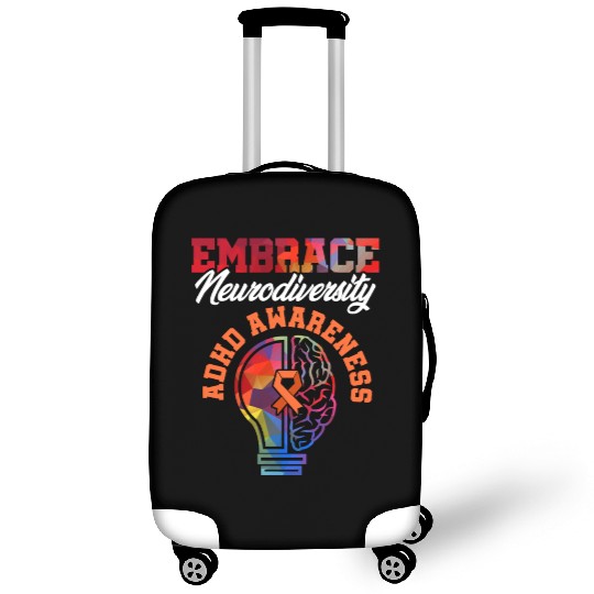 ADHD Awareness Embrace Attention Deficit Warrior Luggage Covers