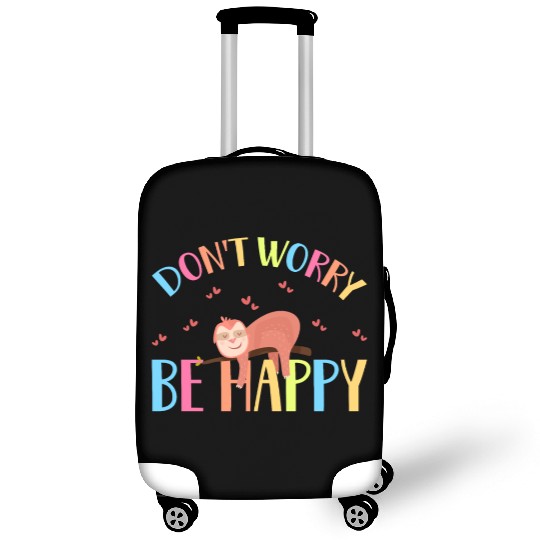 Sloth Sloths, Trees, Happy Don't Worry Be Happy Luggage Covers