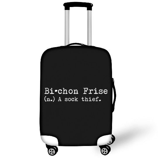 A Sock Thief Bichon Frise Luggage Covers
