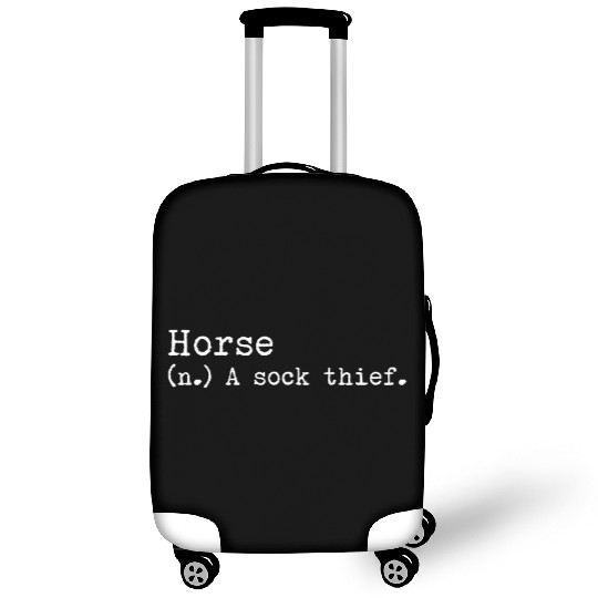 A Sock Thief Horse Luggage Covers