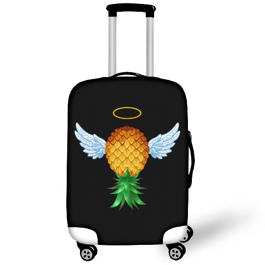 Cute Swinger Upside Down Pineapple Angel Wings Luggage Covers