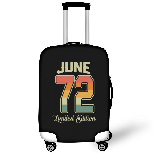 Vintage 50th Birthday June 1972 Sports Gift Luggage Covers