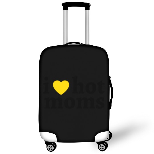 I Heart Hot Moms (Heart of Gold) Luggage Covers