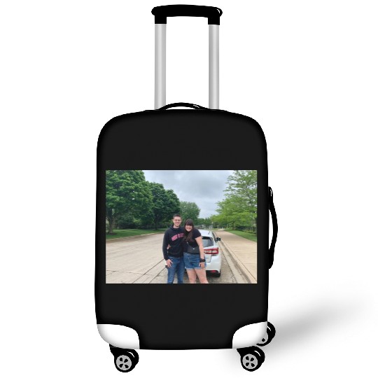 Emily and her boyfriend Luggage Covers