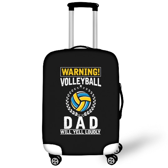 Volleyball Dad Loud Yelling Father Luggage Covers