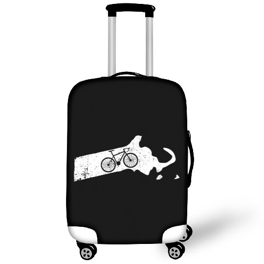 Cute Unique Vintage Massachusetts Cycling Luggage Covers