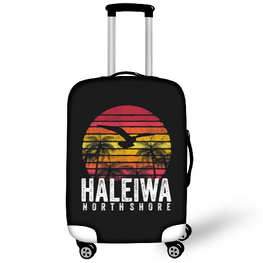 Haleiwa Hawaii HI North Shore Sunset Surf Surfing Luggage Covers