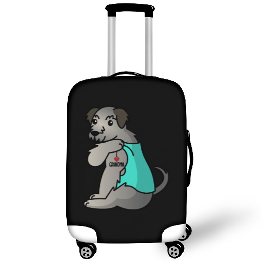 Irish Wolfhound I Love Grandma Luggage Covers