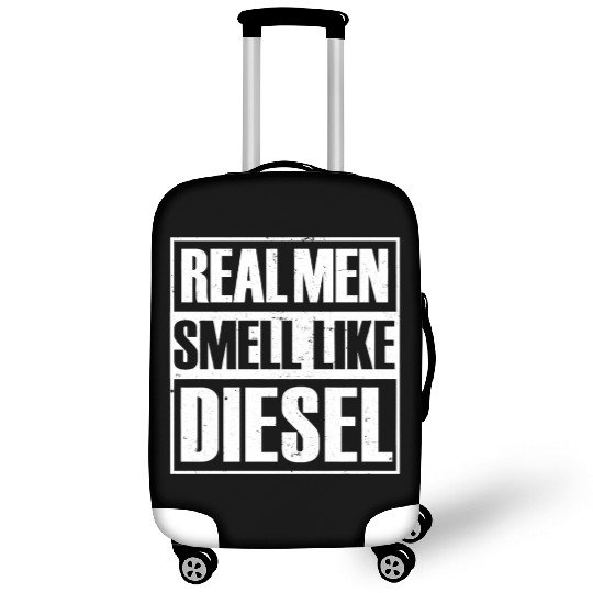 Real Men Smell Like Diesel Trucker Mechanic Farmer Luggage Covers