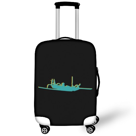 Captain, canoe, jukung Luggage Covers