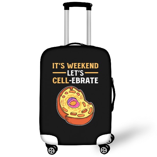 It's Weekend. Let's Cell-Lebrate Biology Science Luggage Covers