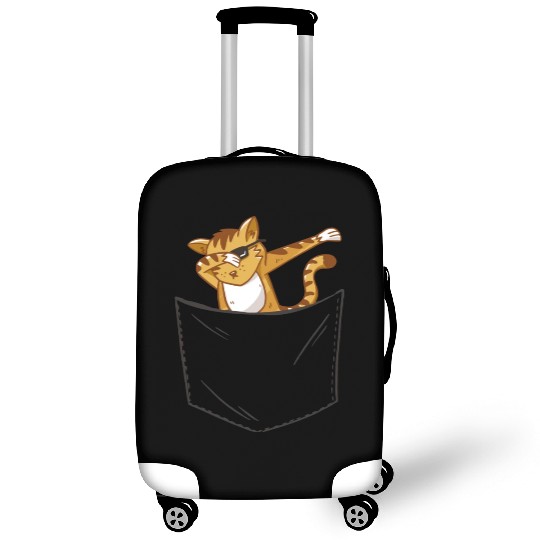 Pocket Cat Luggage Covers