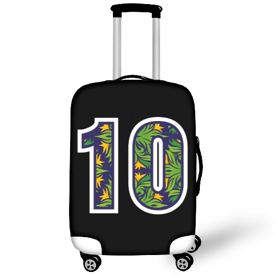 Number 10 Green Design Luggage Covers