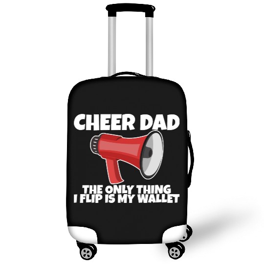 Cheer Dad, The Only Thing I Flip Is My Wallet 5 Luggage Covers