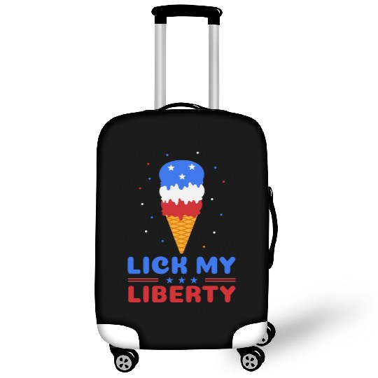 Lick my Liberty 4th of July Ice Cream Luggage Covers