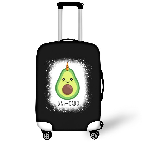 Cute Avocado Unicorn Design Luggage Covers