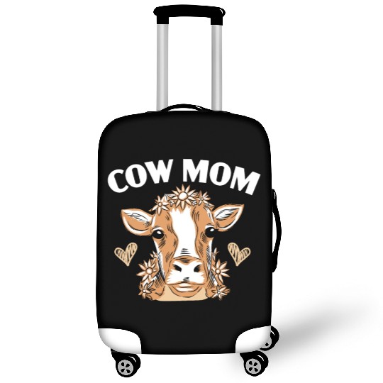 Cow Mom Heifer Cow Whisperer Cow Farming Farm Luggage Covers