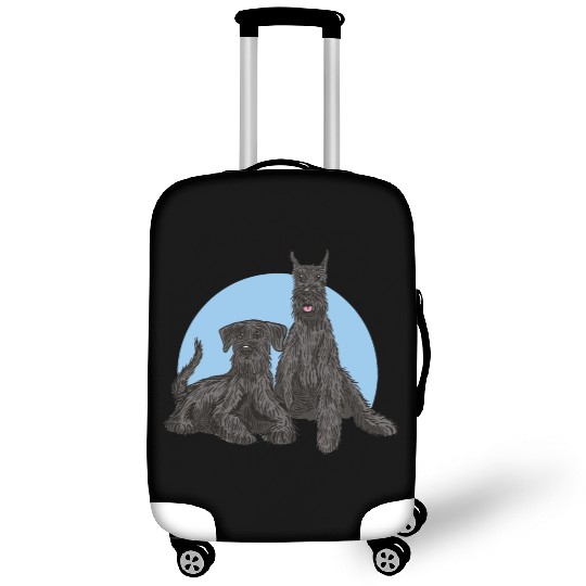 Schnauzer Dog Luggage Covers