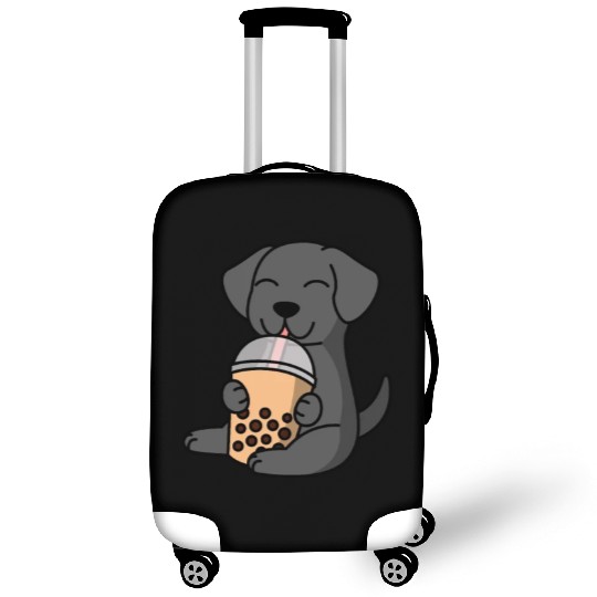 Boba Bubble Tea Great Dane Luggage Covers