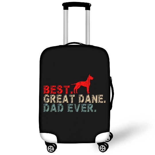 Best Great Dane Dog Dad Vintage Luggage Covers