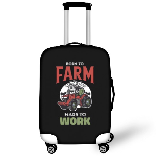 Born to Farm Made to Work Luggage Covers