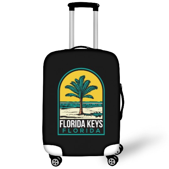 Florida Keys Vintage Beach Luggage Covers