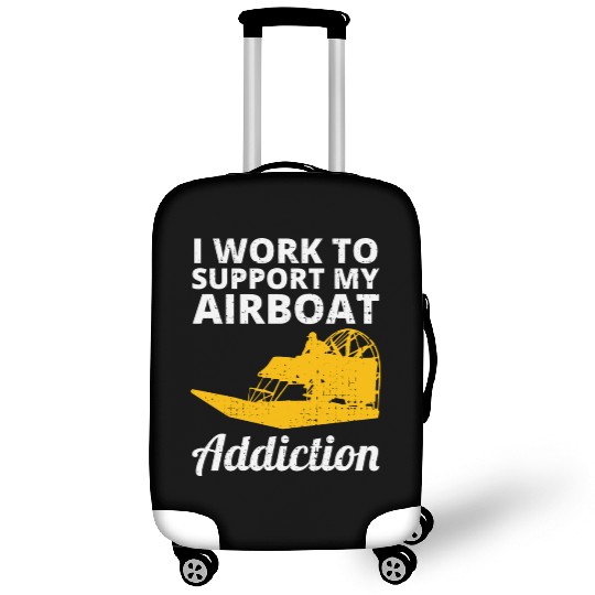 Airboat Fanboat Airboating Planeboat Swamp boat Luggage Covers