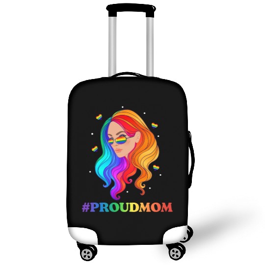 LGBTQIA+ #Proudmom Mother's Day Luggage Covers
