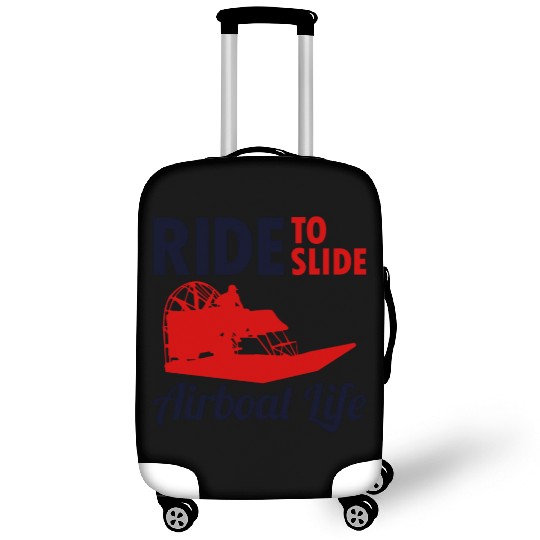 Airboat Fanboat Airboating Swamp boat Race Ride Luggage Covers