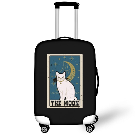 The Moon Tarot Card Shaman Fortune Telling Luggage Covers
