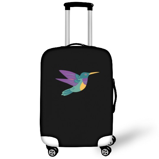 Colorful Bird Luggage Covers